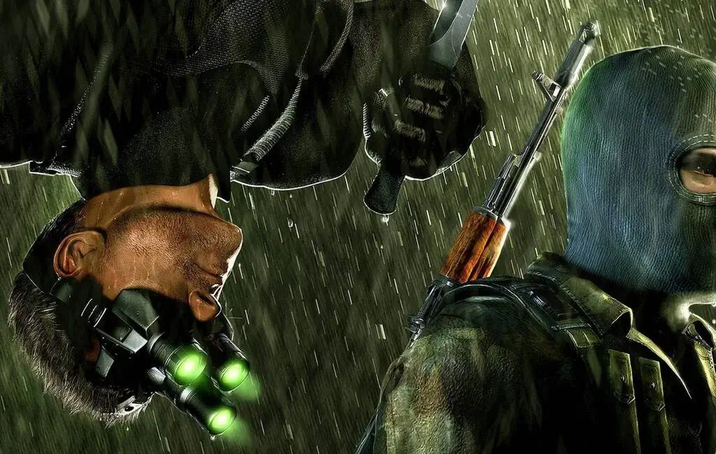 Sam Fisher Stealth Kill Splinter Cell Chaos Theory Sam Fisher hanh dong am sat duoi mua trong Splinter Cell Chaos Theory