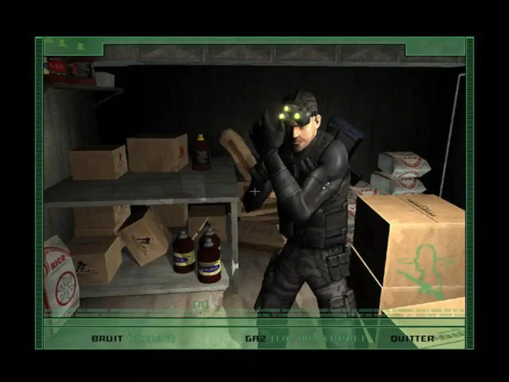Kính nhìn đêm ba mắt Sam Fisher Tom Clancys Splinter Cell