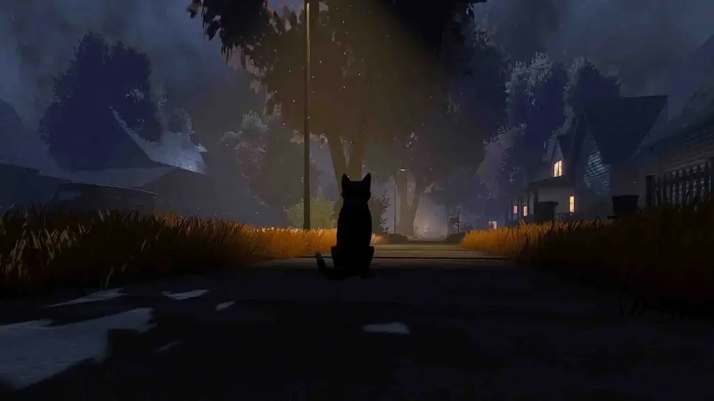 Không Khí U Buồn Trong Game Copycat Steam canh dem u toi trong game copycat meo nhin ra duong