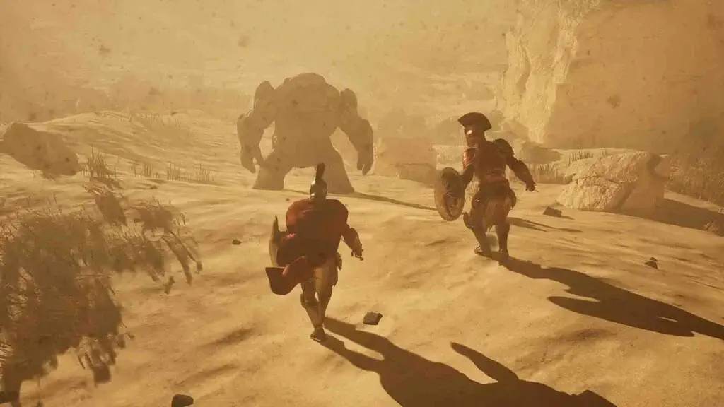 Trận Chiến Với Quái Vật Đá Trong Dawn Of Defiance gameplay dawn of defiance chien dau quai vat da khong lo