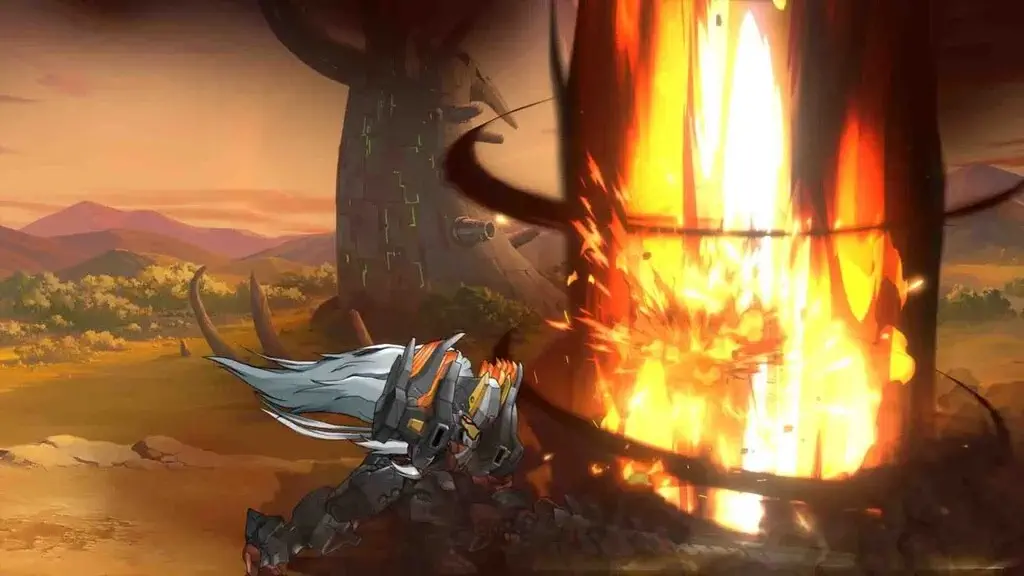 Hiệu Ứng Chiến Trường Hoành Tráng Iron Saga VS iron saga vs combat chien truong hoang mac hieu ung no