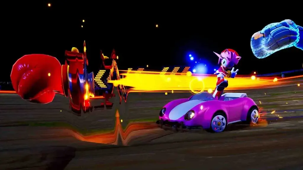 sonic racing crossworlds nhan vat amy rose gameplay skill