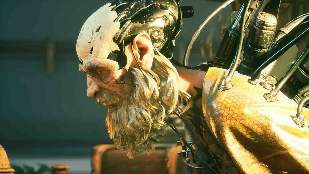 Chi Tiết Đồ Họa Nhân Vật Trong Stellar Blade can canh nhan vat cyborg lao gia trong stellar blade