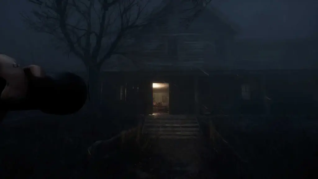 ngoi nha hoang bi an trong game the butchers village