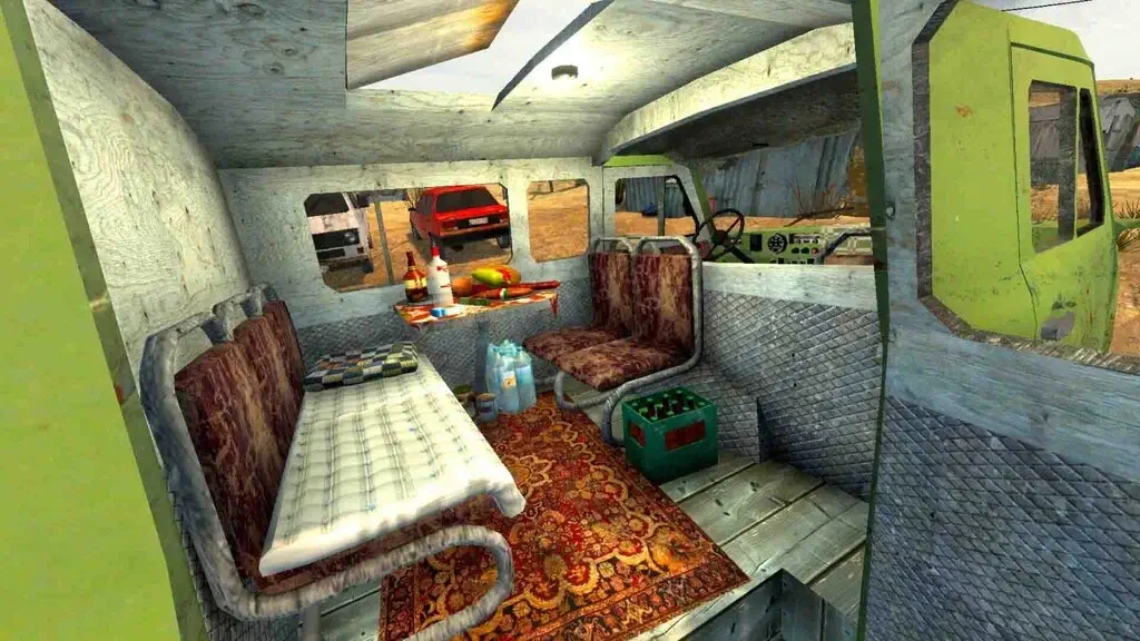 Tùy Chỉnh Nội Thất Xe Tải Trong The Slaverian Trucker noi that xe tai the slaverian trucker co tham va do an