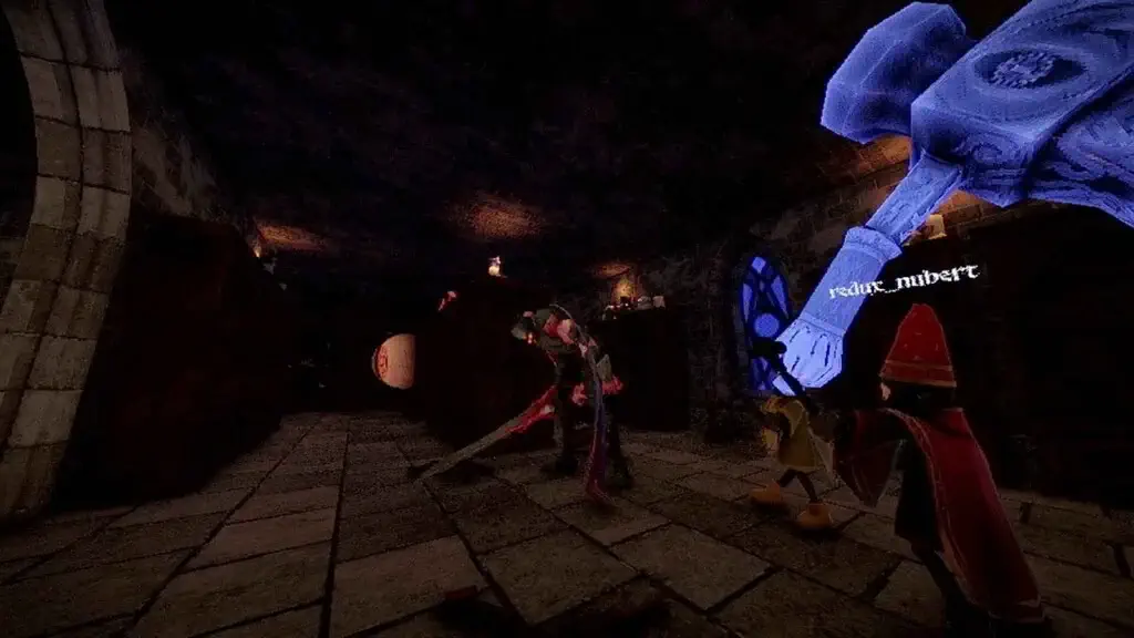 YAPYAP combat gameplay sử dụng búa khổng lồ tiêu diệt quái vật