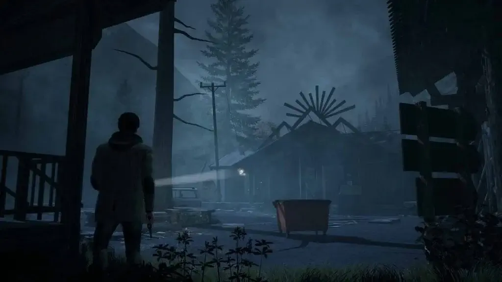 Alan Wake Remastered Cảnh Đêm Tại Nhà Gỗ alan wake remastered gameplay canh dem tai nha go rinh rap