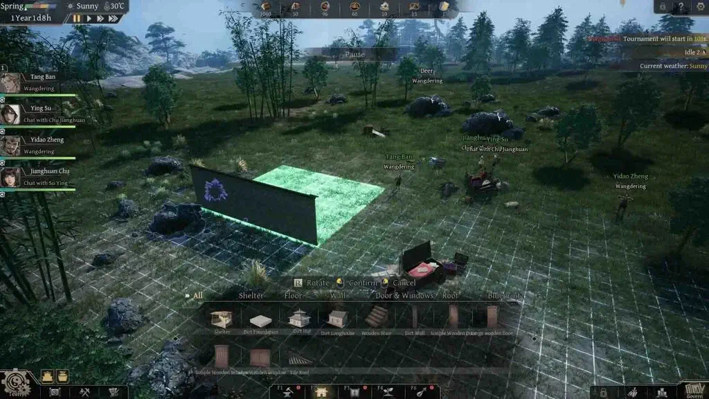 Chế độ xây dựng và đặt móng công trình trong Eastern Era