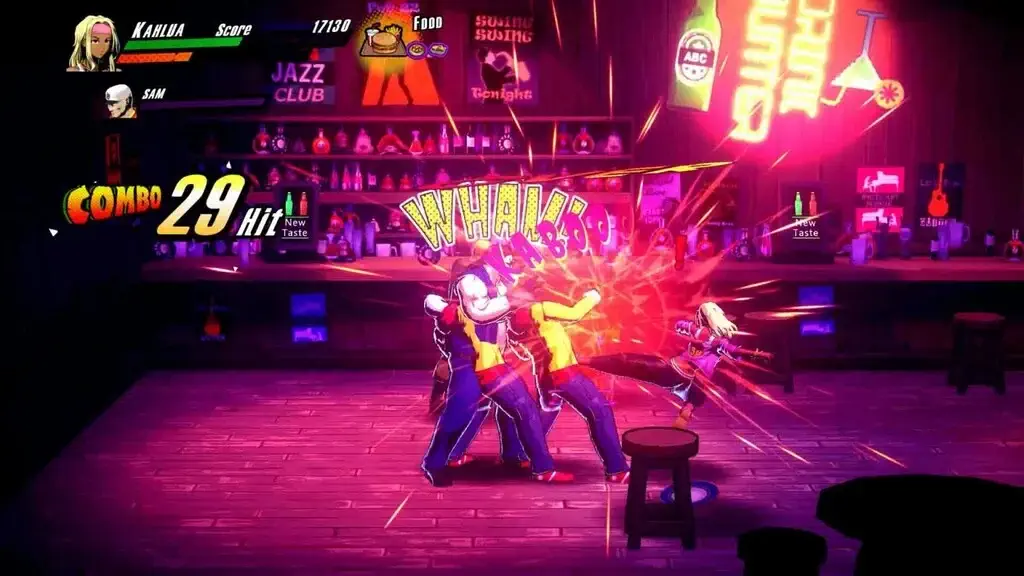 Rushing Beat X Kahlua special move bar stage 29 hit combo