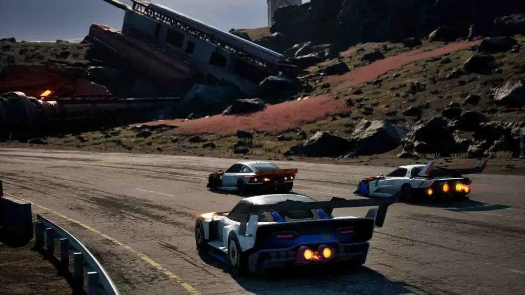 Đua xe Screamer địa hình hoang mạc bụi bặm