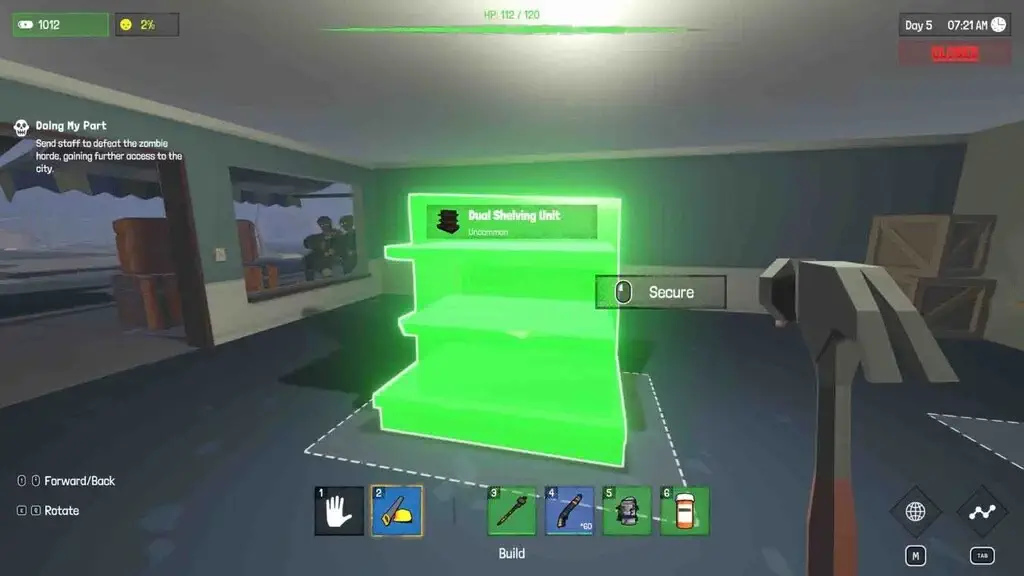 Che do xay dung ke hang The Walking Trade