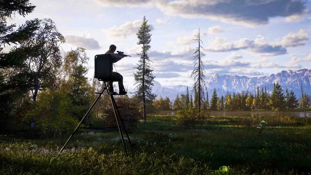 Kỹ năng săn bắn từ chòi cao quan sát trong Way of the Hunter 2