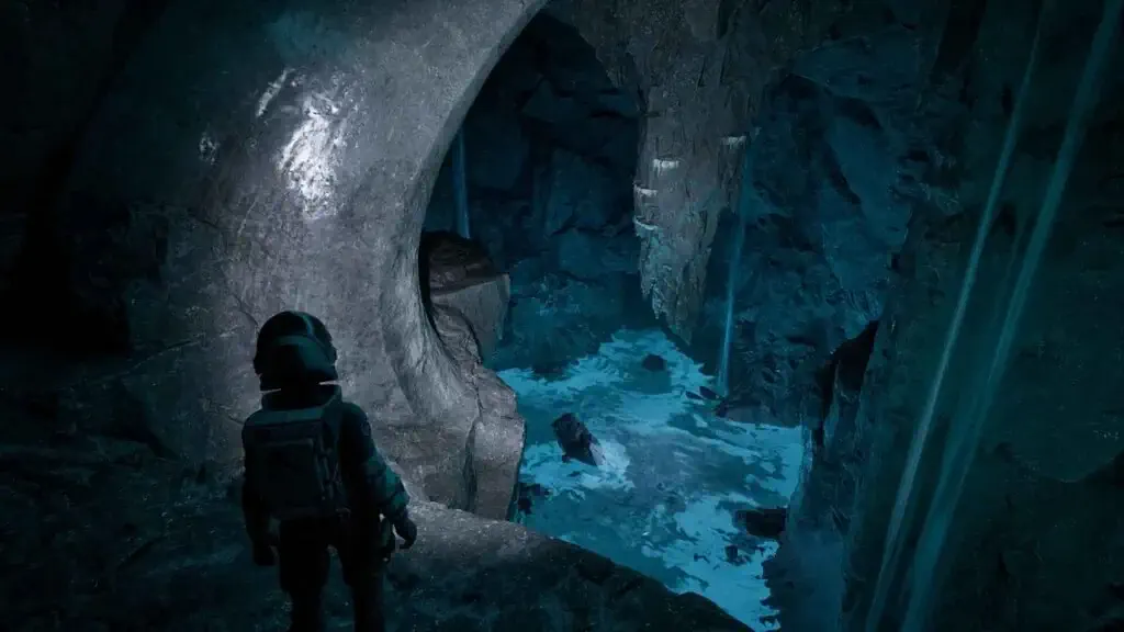 Aphelion gameplay khám phá hang động băng giá bí ẩn trên hành tinh lạ