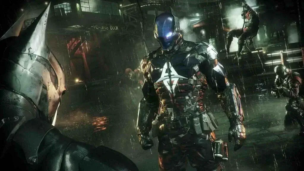 Batman đấu Red Hood trong Batman: Arkham Knight