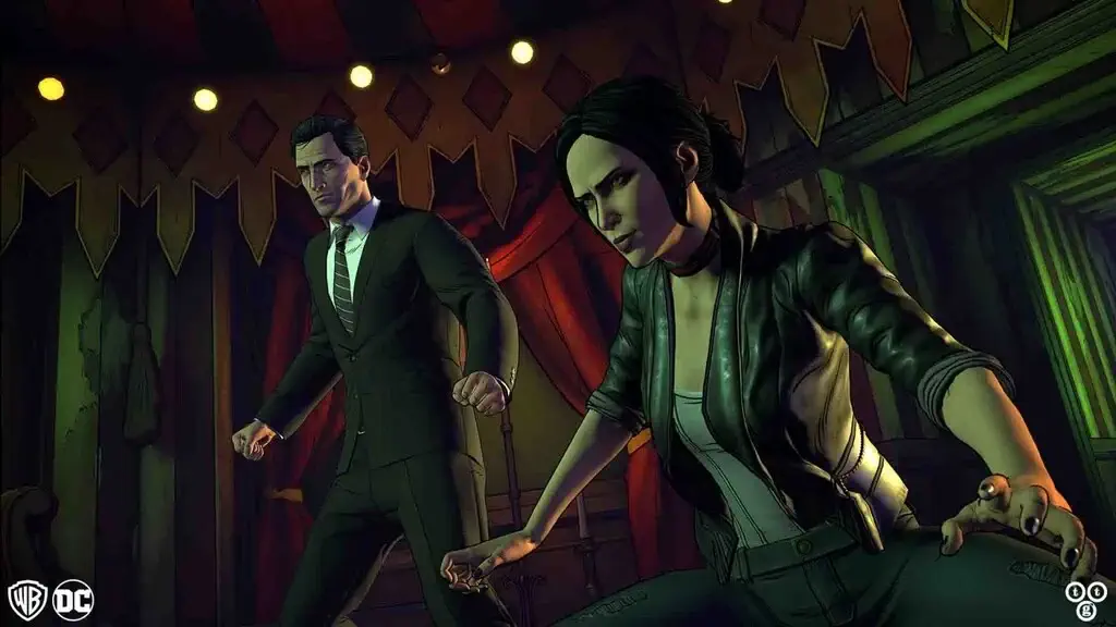 Bruce Wayne và đồng minh trong Batman The Enemy Within The Telltale Series