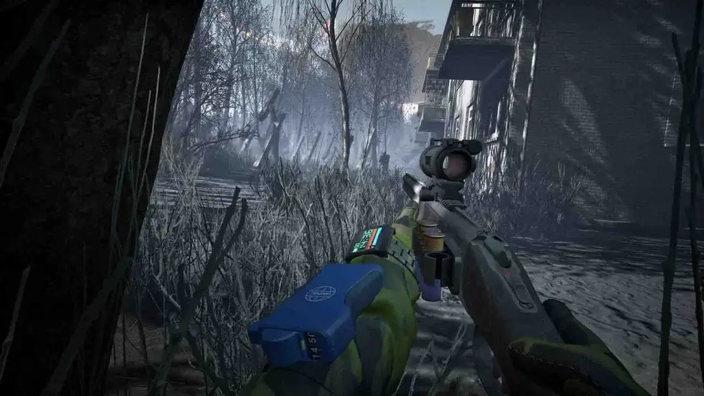 Chiến đấu sinh tồn góc nhìn thứ nhất trong Into the Radius 2 VR