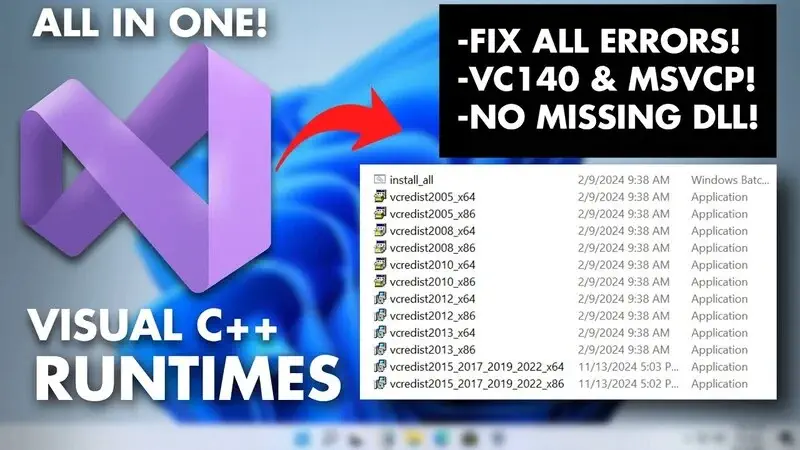 Download - Microsoft Visual C ++ Redistributable - TmhGames