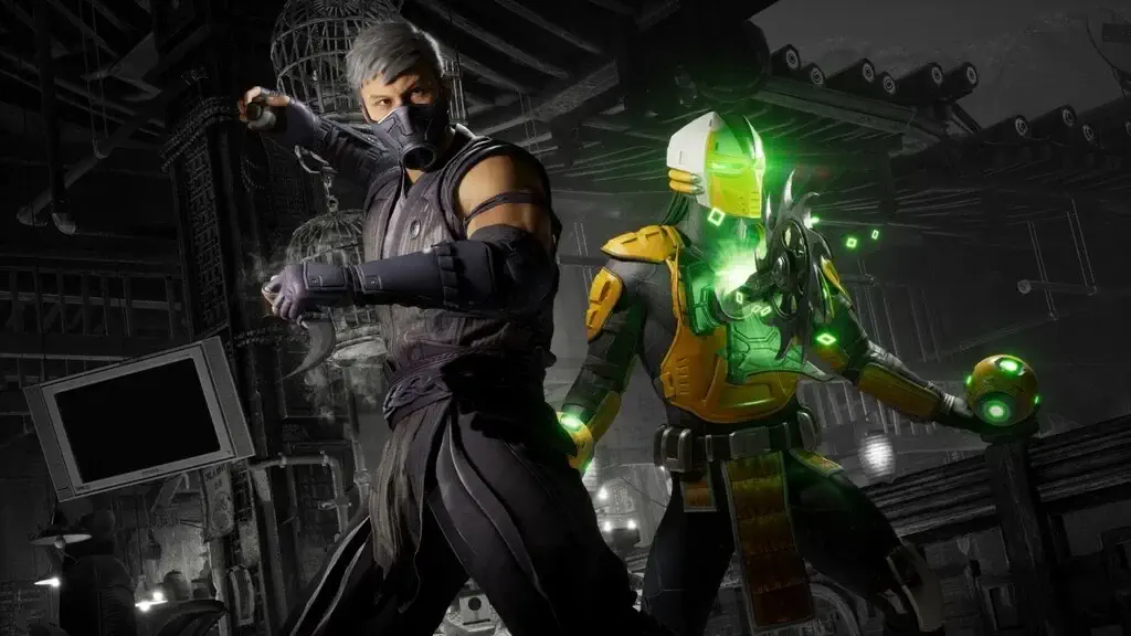 Tạo hình nhân vật Mileena sắc sảo trong tựa game Mortal Kombat 1 Definitive Edition.