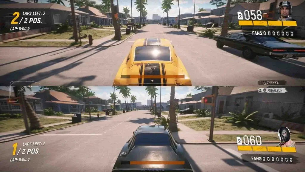 TRAIL OUT gameplay chế độ chia đôi màn hình Split Screen Beta
