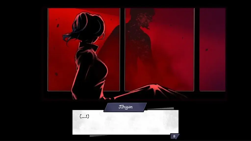 Nhân vật Jihyun đối mặt với thực thể bí ẩn trong The Coma 3 Bloodlines